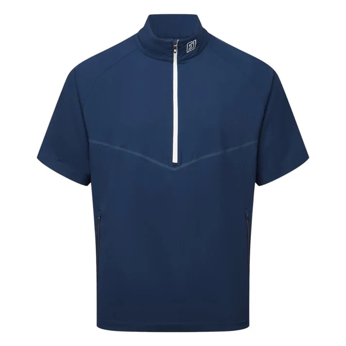 Footjoy Mens Zephr Short Sleeve Windshirt Navy 34155