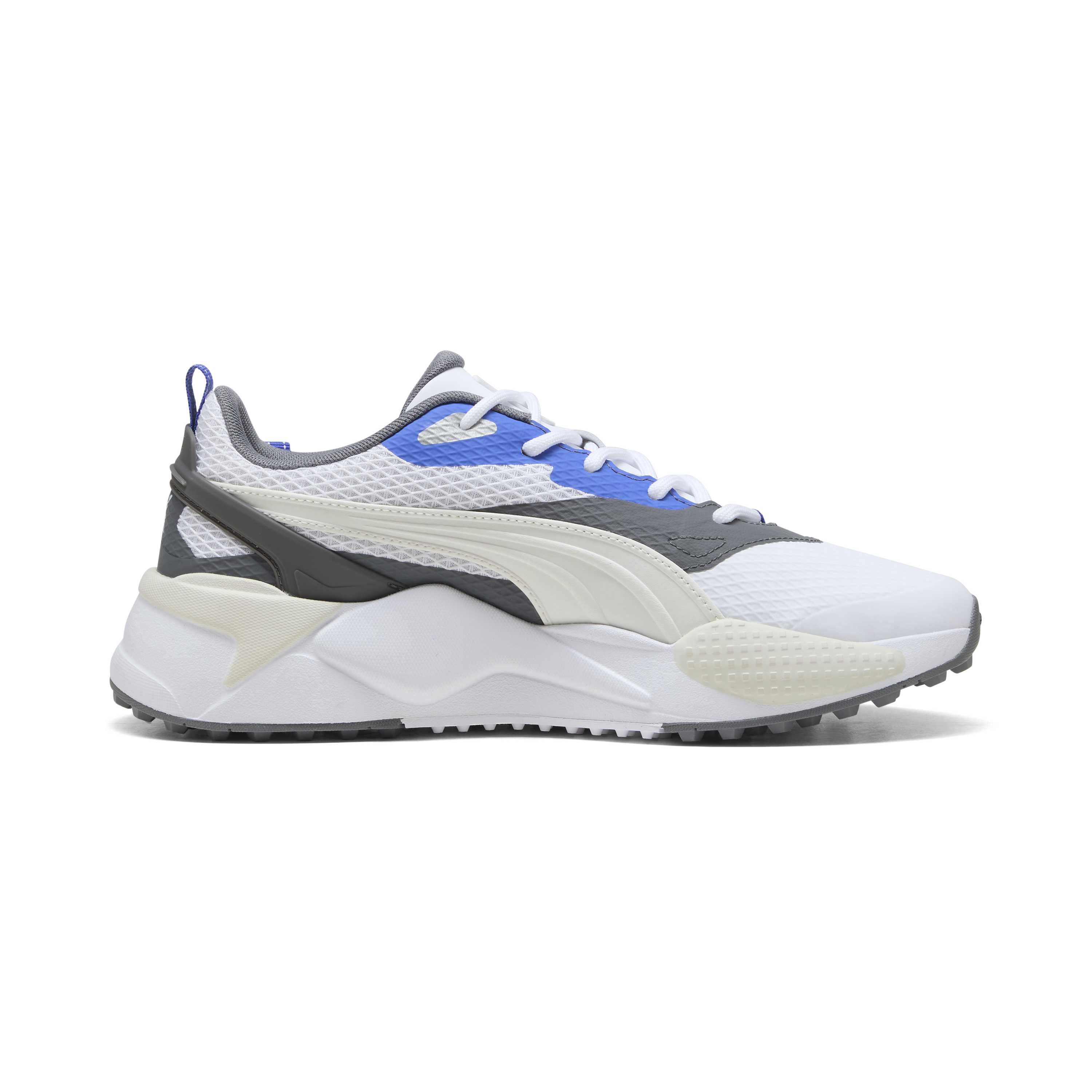 PUMA Mens GS-X Efekt Golf Shoes - White/Vapour Grey/Royal Sapphire