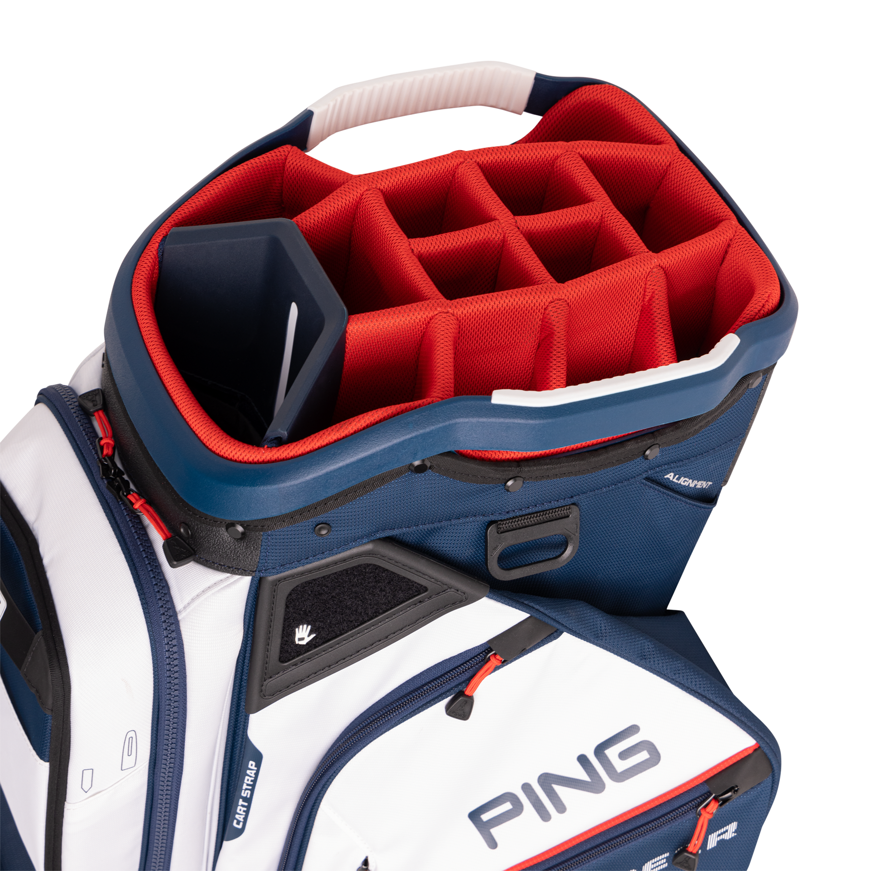 Ping Pioneer Cart Bag - Blue/Navy