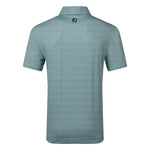 Footjoy Mens Nautical Flag Print Lisle Polo Shirt Green/Navy 39263