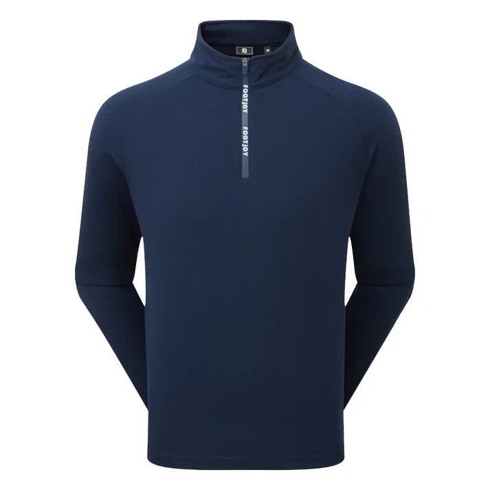 Footjoy Mens Wordmark Chill Out Pullover Navy/White 39356