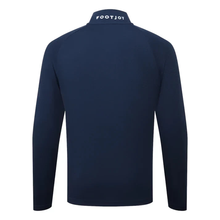 Footjoy Mens Wordmark Chill Out Pullover Navy/White 39356