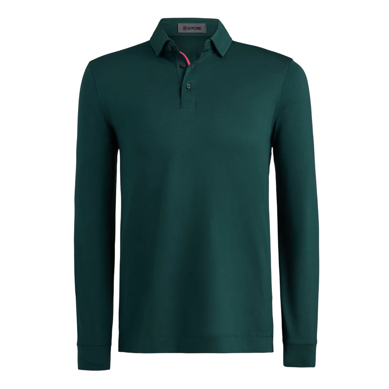 G/Fore Mens All Play Stretch Knit Polo Shirt Pine