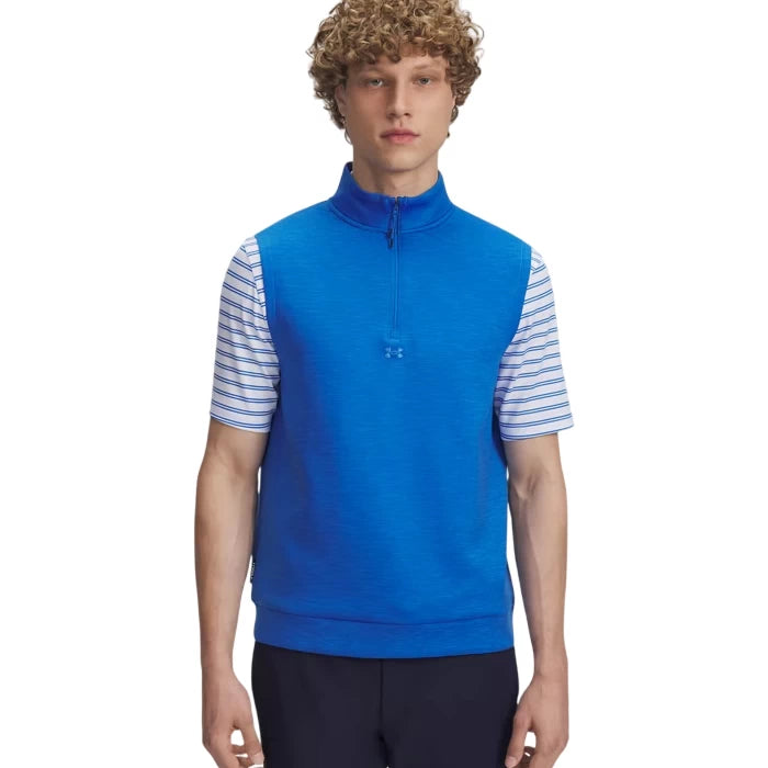 Under Armour Mens Drive Mid Layer Vest Distant Gray