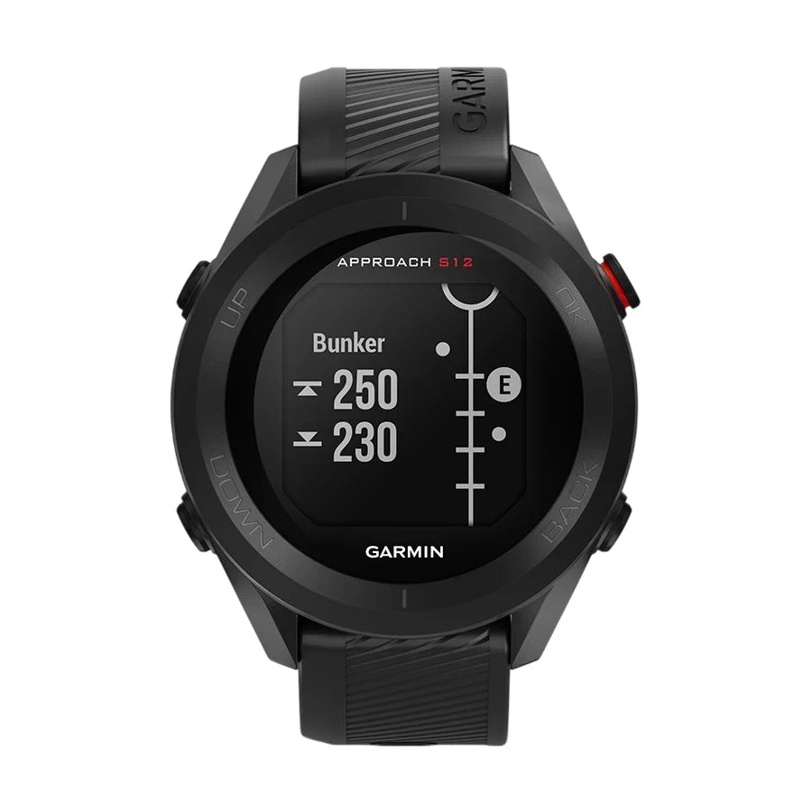 Garmin S12 Approach GPS Watch - Black