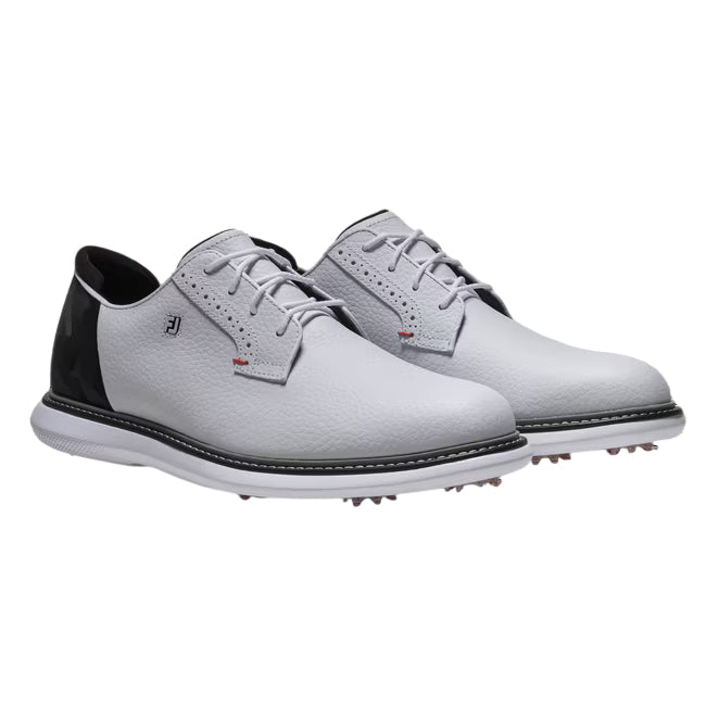 Footjoy Mens Traditions Camo Blucher White/Black/Red 57979