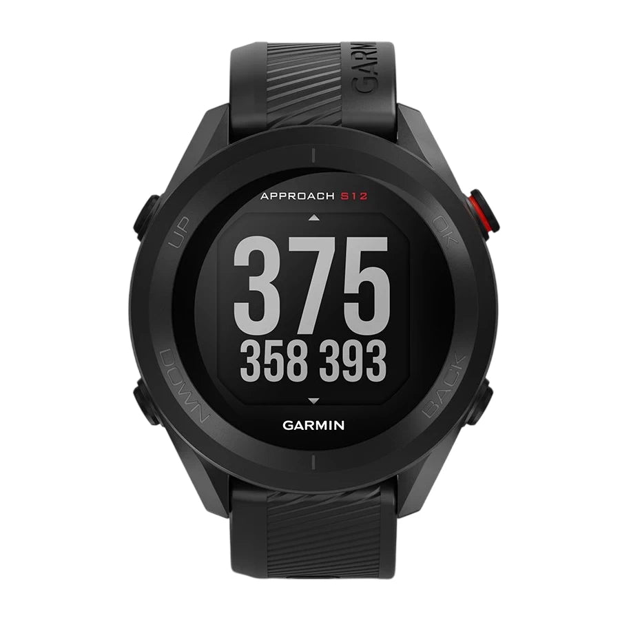 Garmin S12 Approach GPS Watch - Black