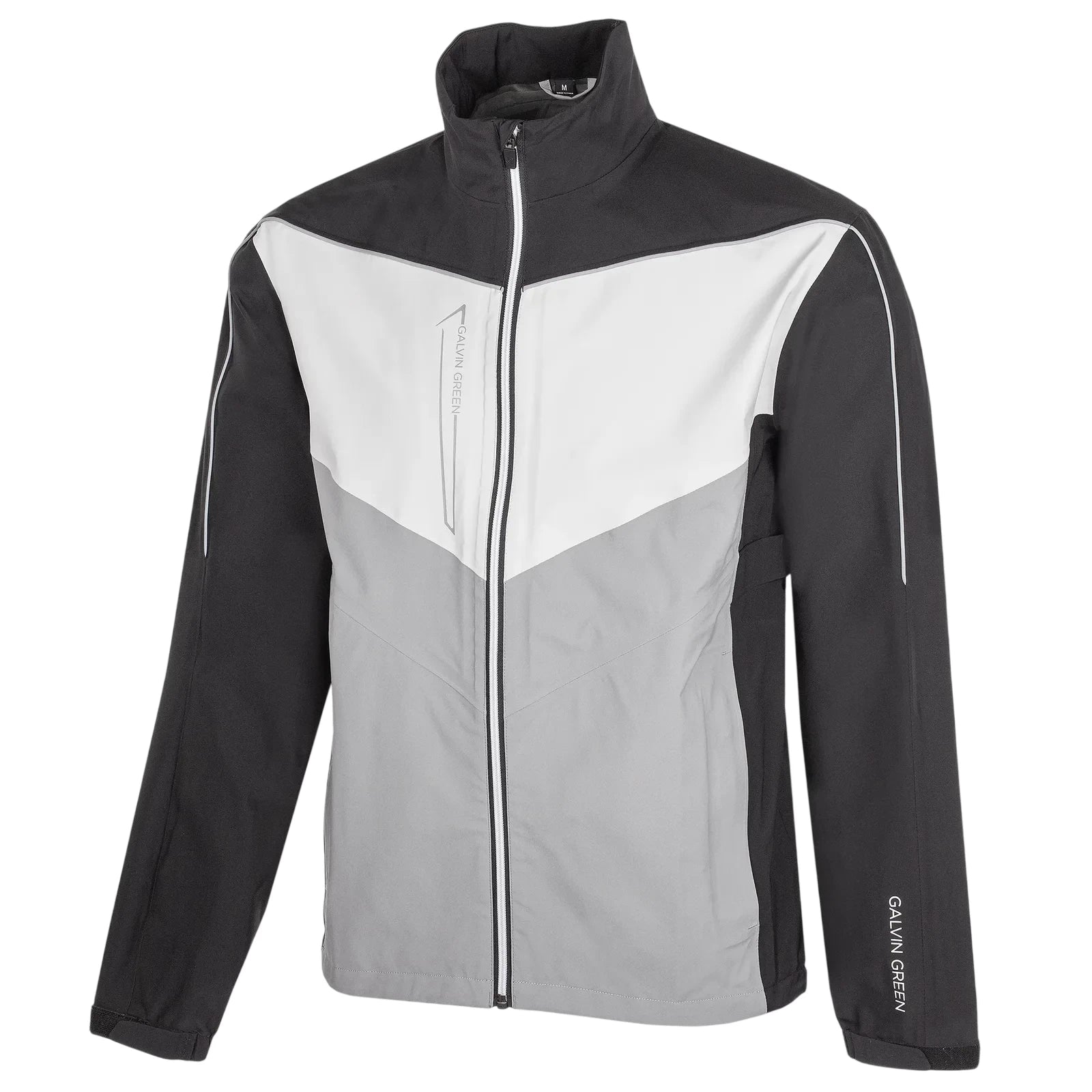 Galvin Green Mens Armstrong Waterproof Jacket Black/Sharkskin/Cool Grey