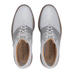 Footjoy Mens Premiere Packard Golf Shoes White/Grey 54562