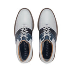 Footjoy Mens Premiere Packard Golf Shoes White/Navy 54563