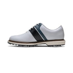Footjoy Mens Premiere Packard Golf Shoes White/Navy 54563