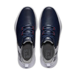 Footjoy Mens FJ Fuel Golf Shoes White/Navy/Red 55442