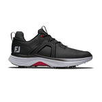 Footjoy Mens Hyperflex Golf Shoes Black/White/Red 55472