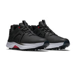 Footjoy Mens Hyperflex Golf Shoes Black/White/Red 55472