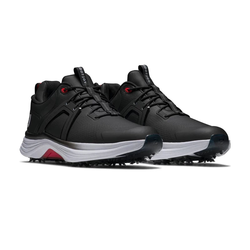 Footjoy Mens Hyperflex Golf Shoes Black/White/Red 55472