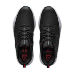 Footjoy Mens Hyperflex Golf Shoes Black/White/Red 55472