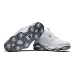 Footjoy Mens Tour Alpha Golf Shoes White/Silver 55543