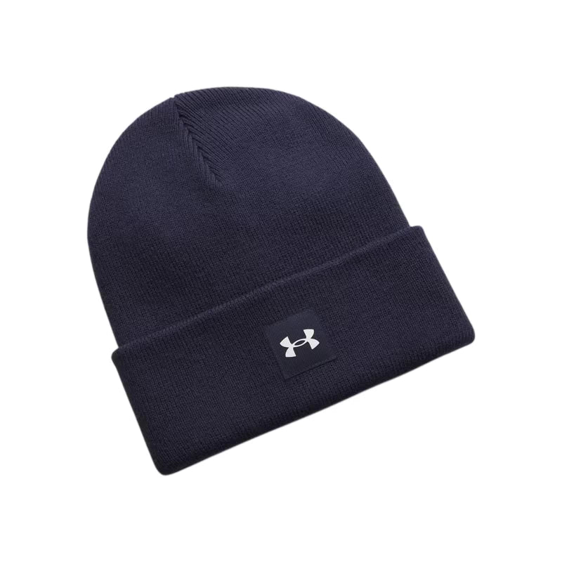 Under Armour Unisex Halftime Cuff Beanie Midnight Navy/White
