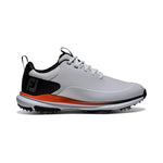 Footjoy Mens Tour Rival Golf Shoes White/Black/Orange 56970