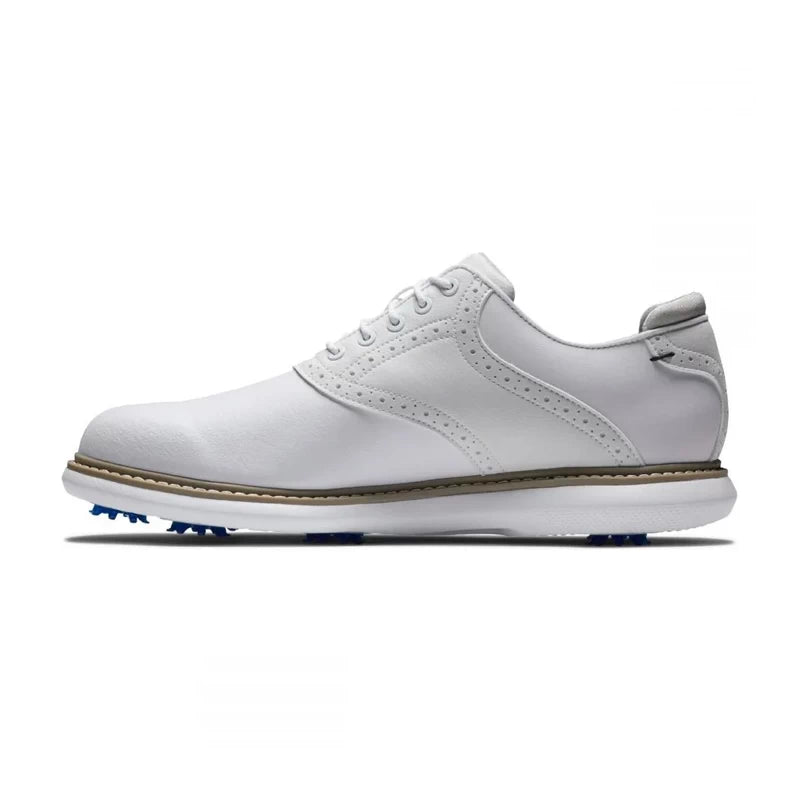 Footjoy Mens Traditions Golf Shoes White 57903