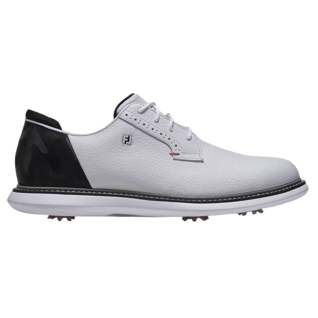 Footjoy Mens Traditions Camo Blucher White/Black/Red 57979