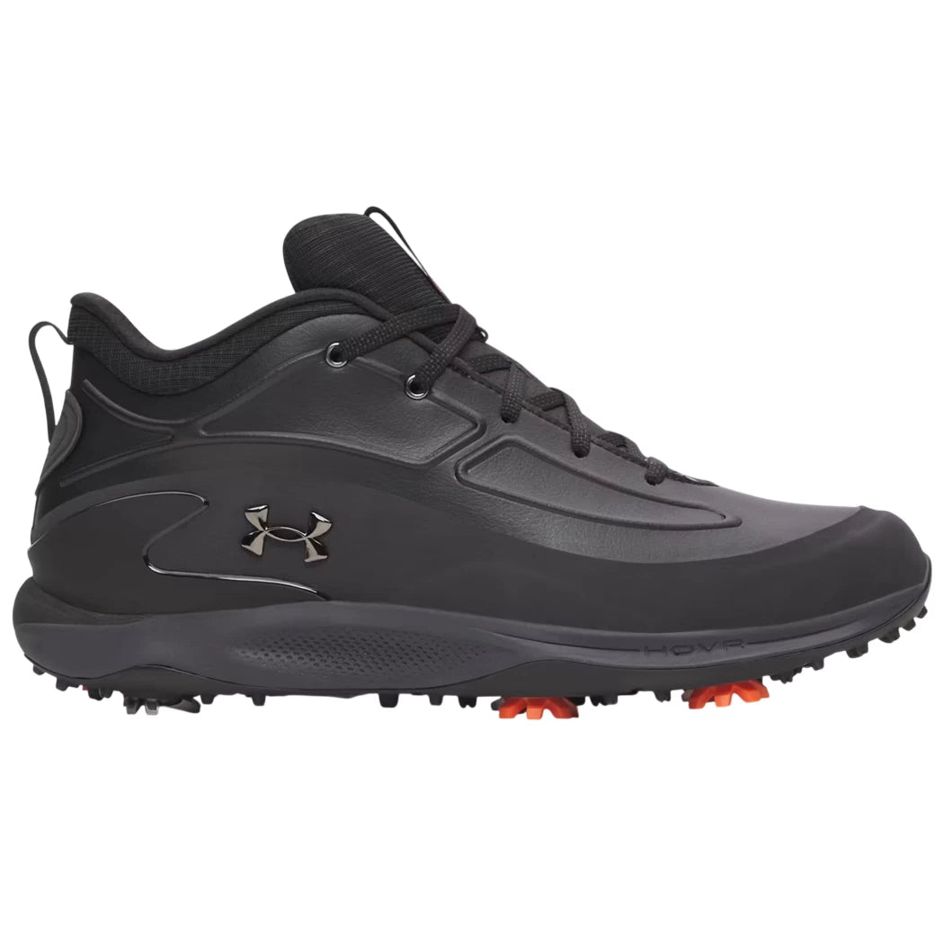 Under Armour Mens Drive Winterized Waterproof Golf Shoes Anthracite/Clay Green/Metallic Gun Metal