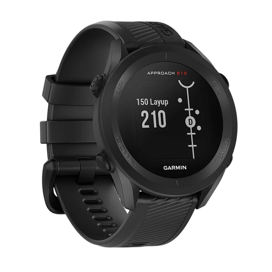 Garmin S12 Approach GPS Watch - Black