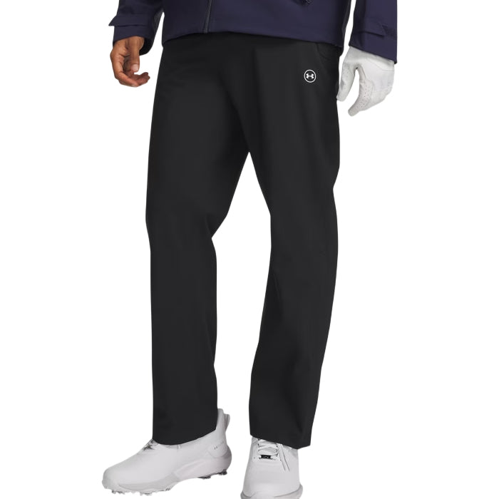Under Armour Drive Rain Mens Pants Black/White
