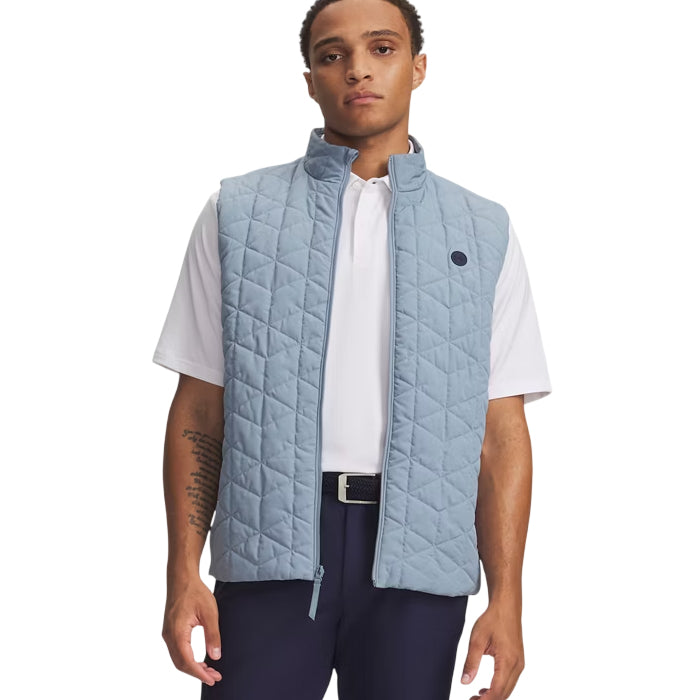 Under Armour Drive Pro Insulated Mens Vest Blue Wind/Midnight Navy