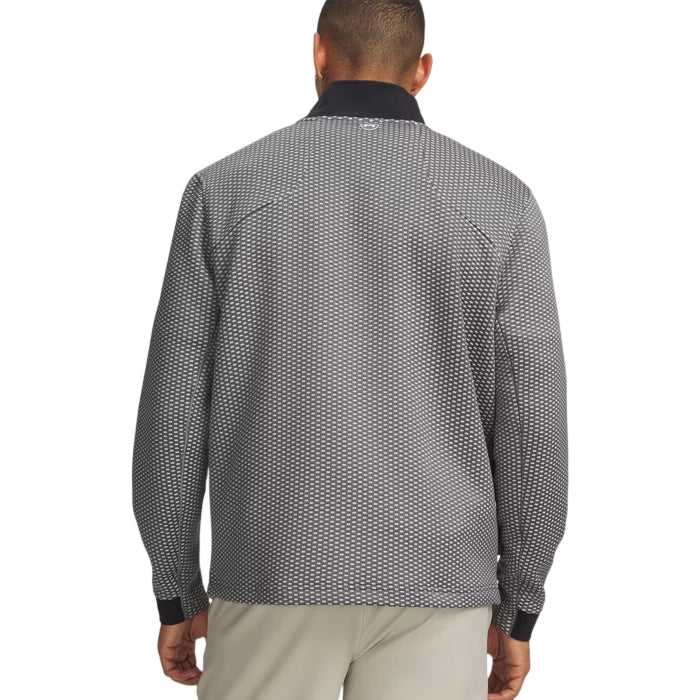 Under Armour Drive Pro Hybrid Mens 1/2 Zip Clay Green/White
