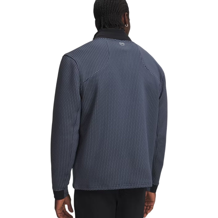 Under Armour Drive Pro Hybrid Mens Full Zip Downpour Gray/White