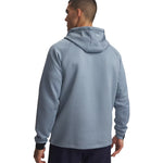 Under Armour Drive Pro Hybrid Mens Hoodie Blue Wind/White