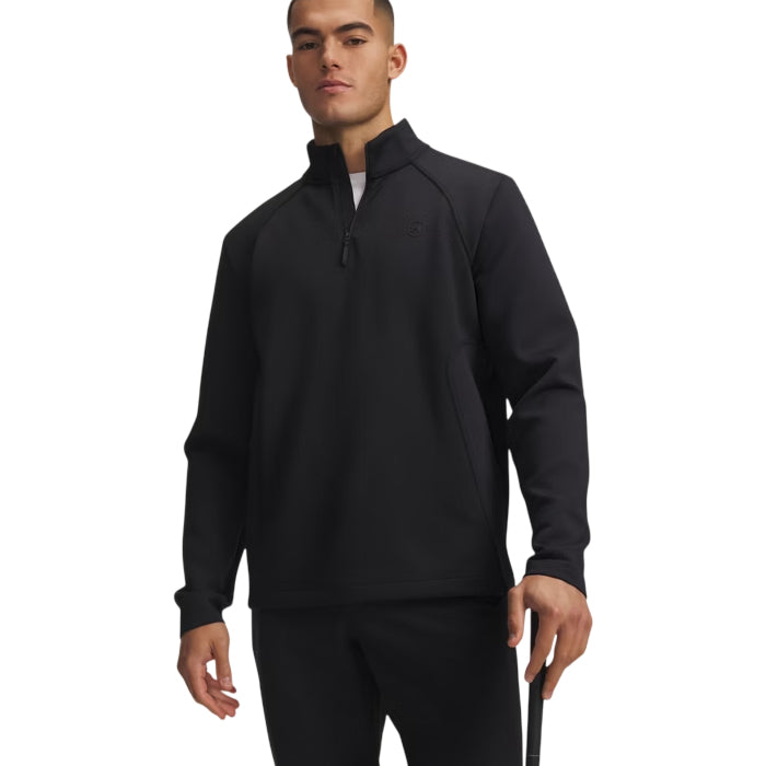 Under Armour Drive Midlayer Mens 1/4 Zip Black