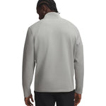 Under Armour Drive Midlayer Mens 1/4 Zip Titanium/Clay Green