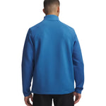Under Armour Drive Midlayer Mens 1/4 Zip Aegean Blue/White