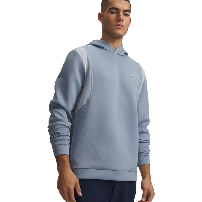 Under Armour Drive Midlayer Mens Hoodie Blue Wind/Blue Fog
