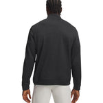 Under Armour SweaterFleece Hybrid Mens 1/2 Zip Black