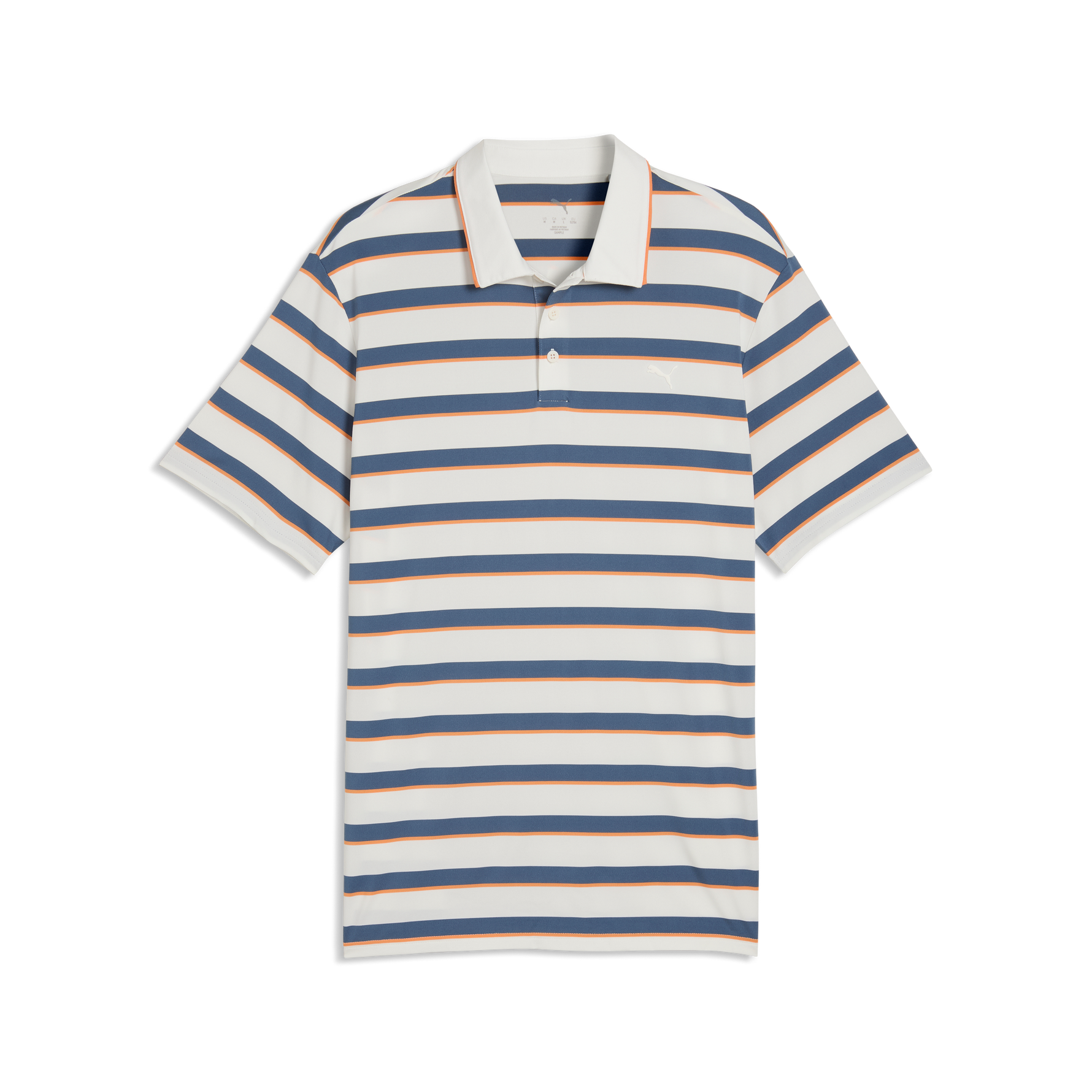 Puma Mens Cloudspun Stripe Polo Shirt