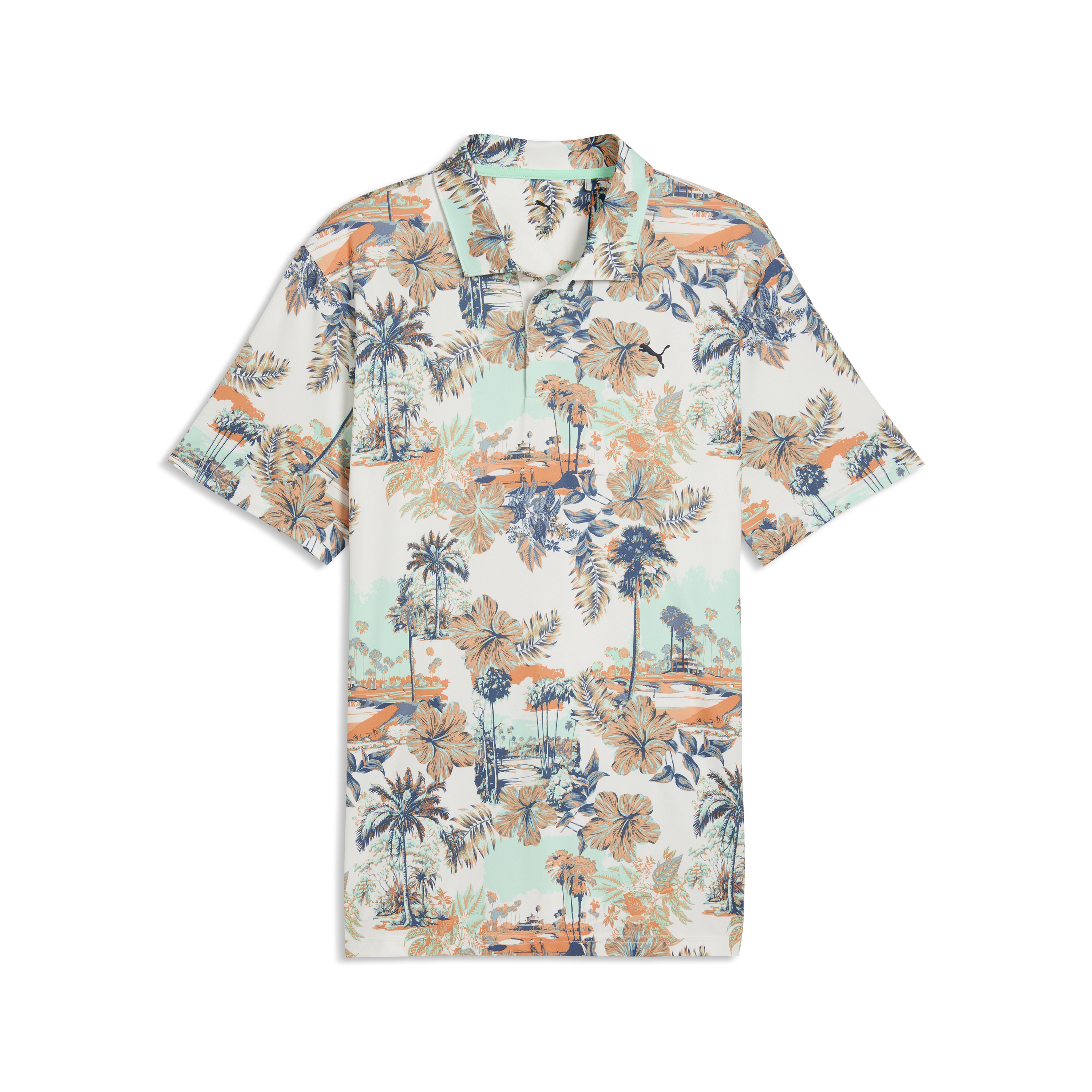 Puma Mens Cloudspun Palm Polo Shirt - LC