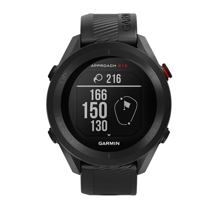 Garmin S12 Approach GPS Watch - Black