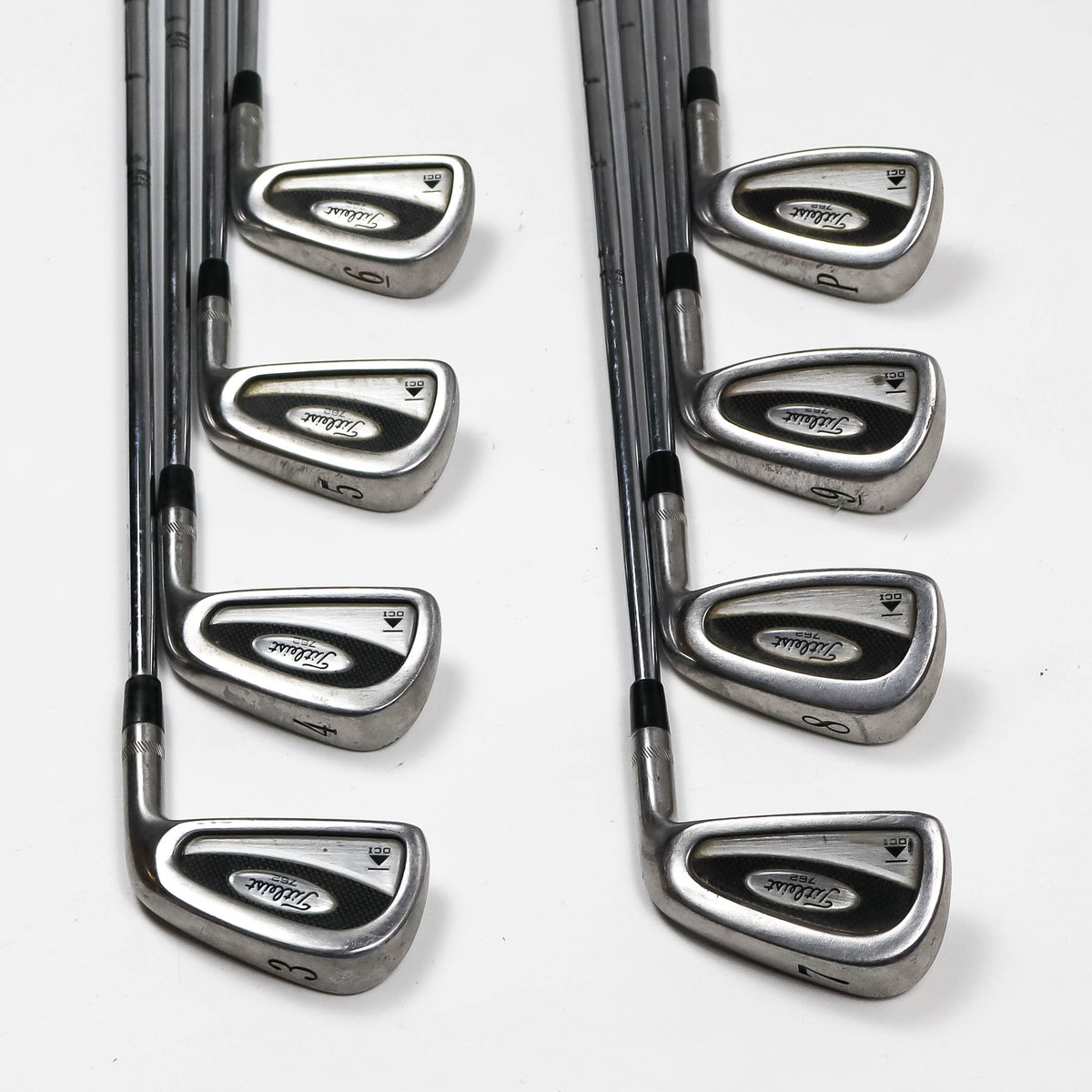 Titleist DCI 762 Irons 3-PW Stiff Flex Steel (Used)