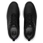 FootJoy Mens Qualifier Golf Shoes Black/White/Grey 57214