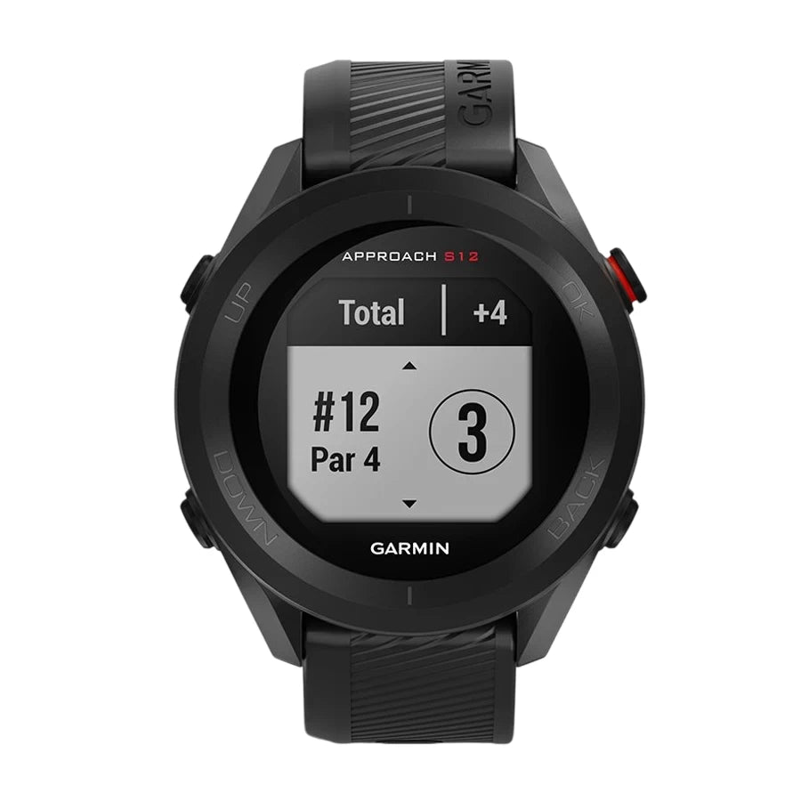 Garmin S12 Approach GPS Watch - Black