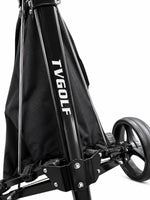 TV GOLF 3 Wheeled Push Trolley - Plus FREE Umbrella Holder