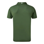 Footjoy Mens Stretch Pique Solid Polo Shirt Olive 84455