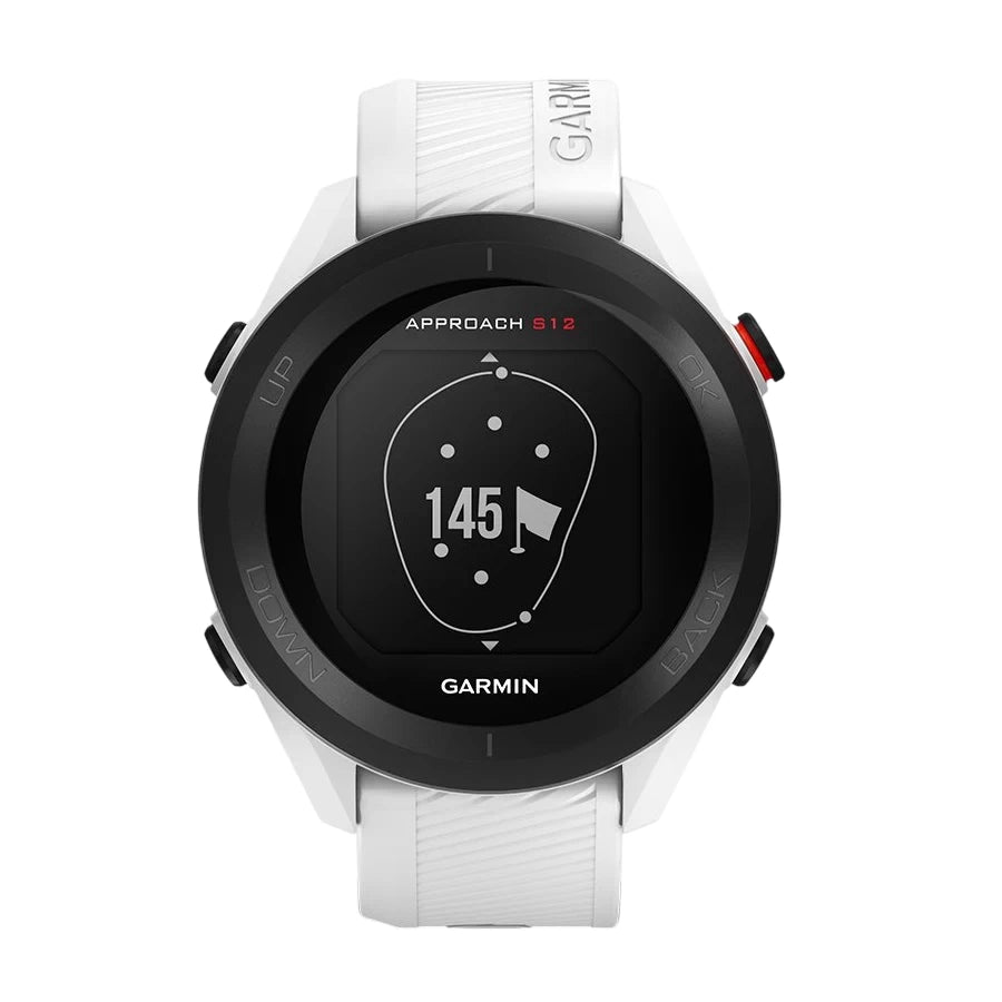 Garmin S12 Approach GPS Watch - White