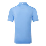 Footjoy Mens Stretch Pique Solid Polo Shirt Ocean 91826