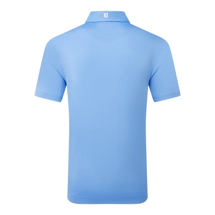 Footjoy Mens Stretch Pique Solid Polo Shirt Ocean 91826