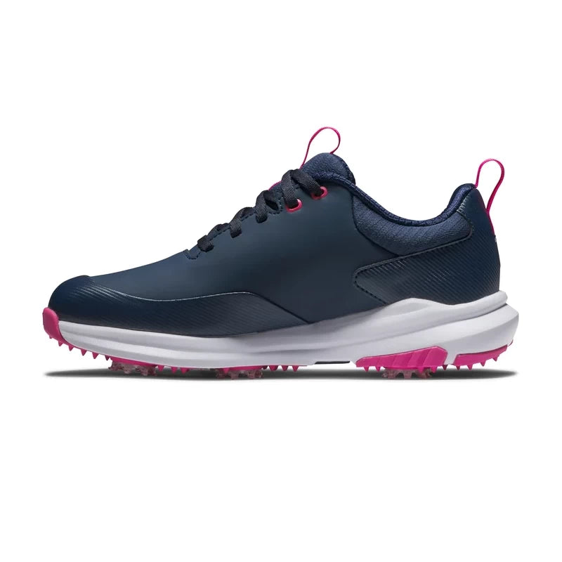 Footjoy Ladies Tour Rival Golf Shoes Navy/White/Pink 97855