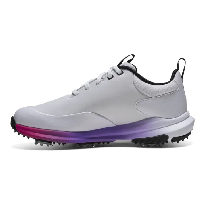 Footjoy Ladies Tour Rival Golf Shoes White/Silver/Pink 97857
